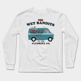 The Wet Bandits Plumbing Co. Est. 1990 Long Sleeve T-Shirt